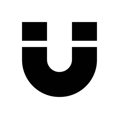 vektör glyph düz simgesini çek