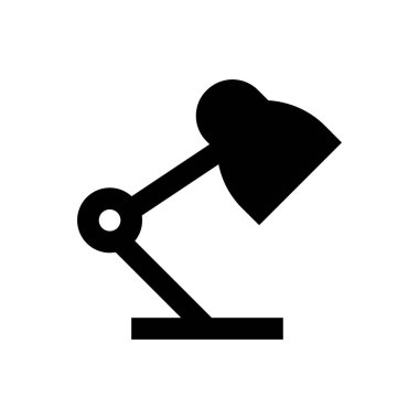 ampul vektör kabartması düz simge