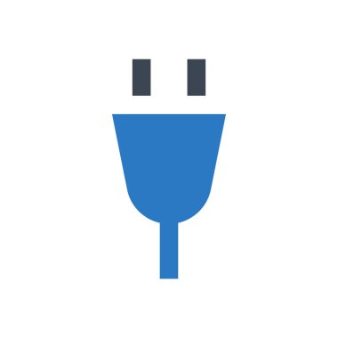 konnektör vektör renk simgesi