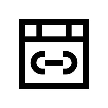 hyperlink  vector thin line icon