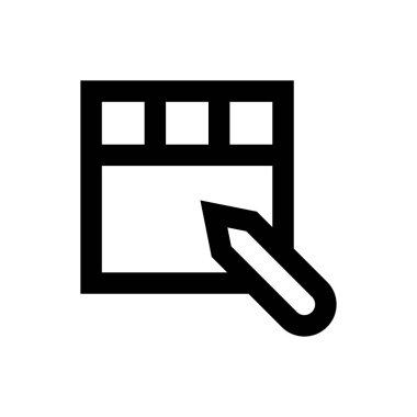 vektör ince çizgi simgesi oluştur