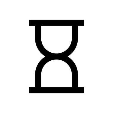 Kronometre vektör ince çizgi simgesi