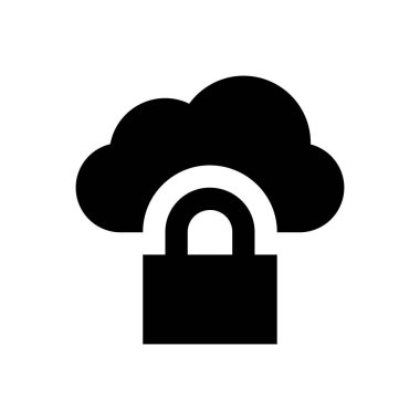 Koruma vektörü simgesi düz simgesi