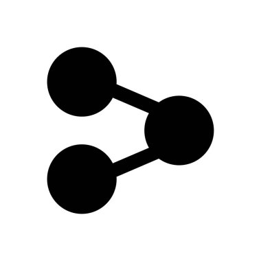 ağ vektörü düz simgesi