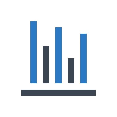 rapor vektör renk simgesi