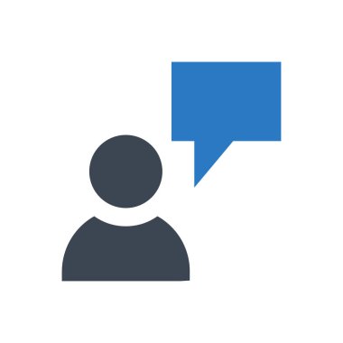 ileti vektör renk simgesi