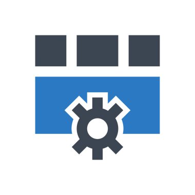 vektör kabartma renk simgesi ayarlanıyor