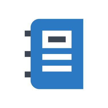 kitap vektörü renk simgesi