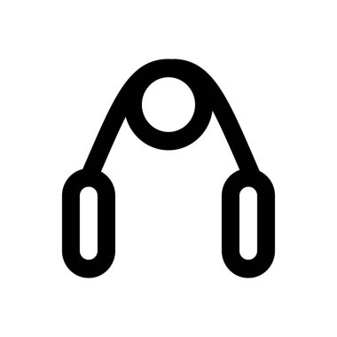 oyun vektörü ince çizgi simgesi