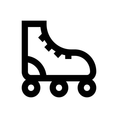 ayakkabı vektörü ince çizgi simgesi