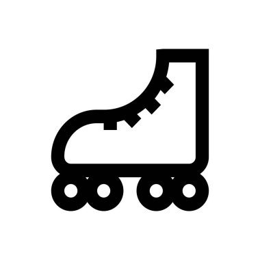 ayakkabı vektörü ince çizgi simgesi