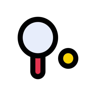 raket vektörü düz renk simgesi