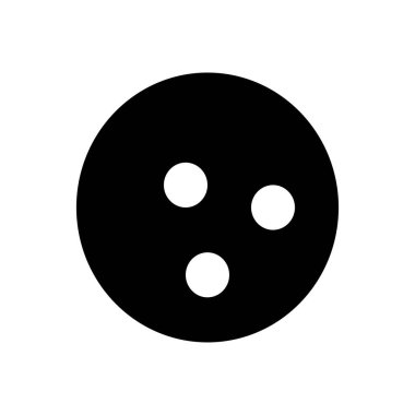 Skittle vektör glifleri düz simge