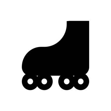 ayakkabı vektör düz simge