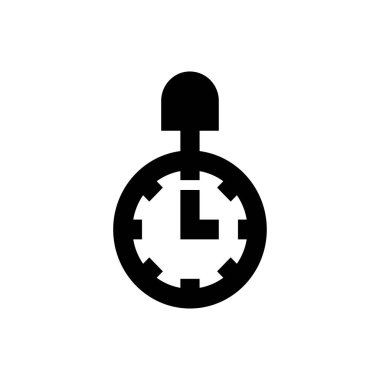 Kronometre vektör düz simgesi