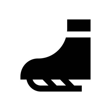 ayakkabı vektör düz simge