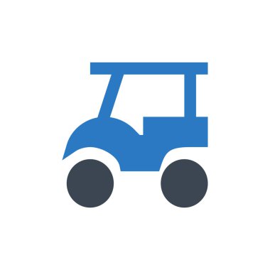 araba vektör renk simgesi