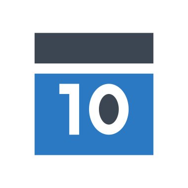 tarih vektör renk simgesi