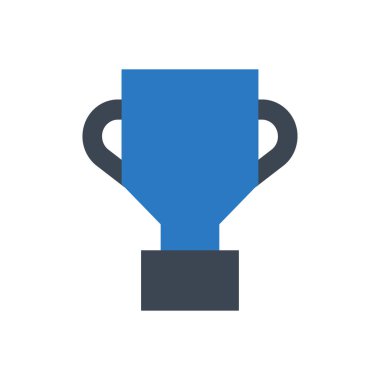 Başarı vektörü renk simgesi