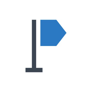 işaretleyici vektör renk simgesi