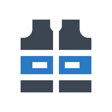 yüzme vektörü renk simgesi