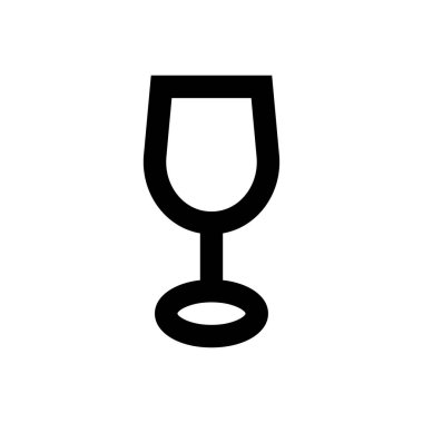 içecek vektör ince çizgi simgesi