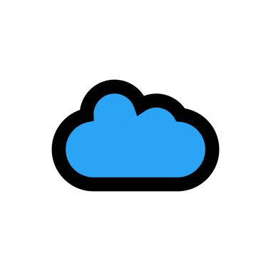 hava vektörü düz renk simgesi