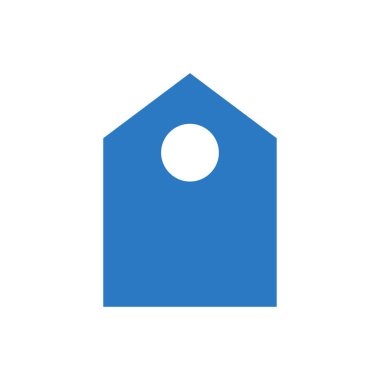 etiket piksel prefect vektör simgesi