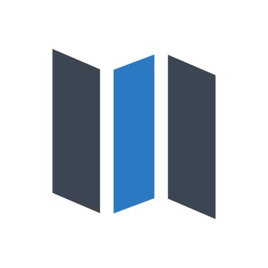 konum piksel prefect vektör simgesi