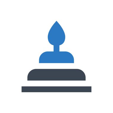 doğum günü pikseli prefect vektör simgesi