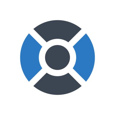 güvenlik piksel vektör simgesi