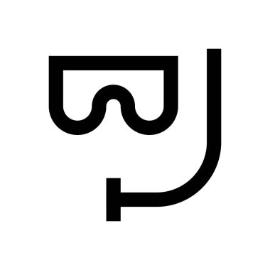 dalış piksel prefect vektör simgesi