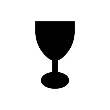 şarap vektör simgesi düz simge