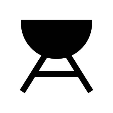 yiyecek vektörü kabartması düz simge