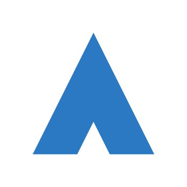 kamp vektör renk simgesi