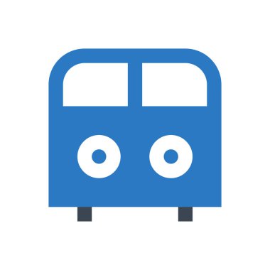 seyahat vektörü renk simgesi