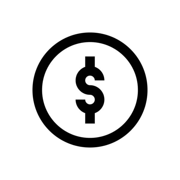 Pay Vector Thin Line Icon — Stock Vector