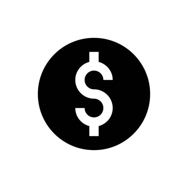 Payer Vecteur Glyphe Plat Icône — Image vectorielle