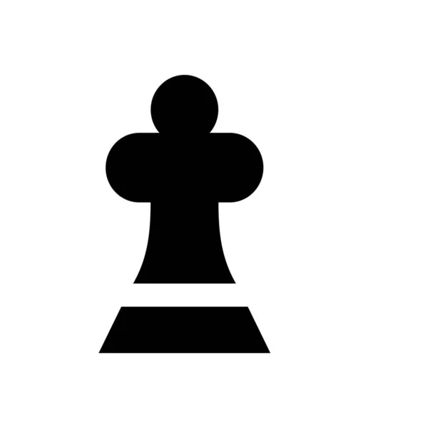 Sport Vektor Glyphen Flach Symbol — Stockvektor