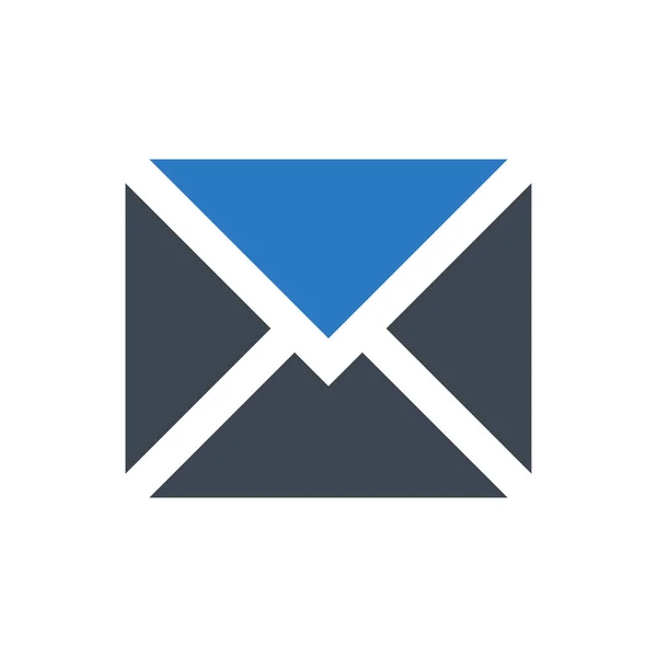 Email Pixel Préfet Icône Vectorielle — Image vectorielle