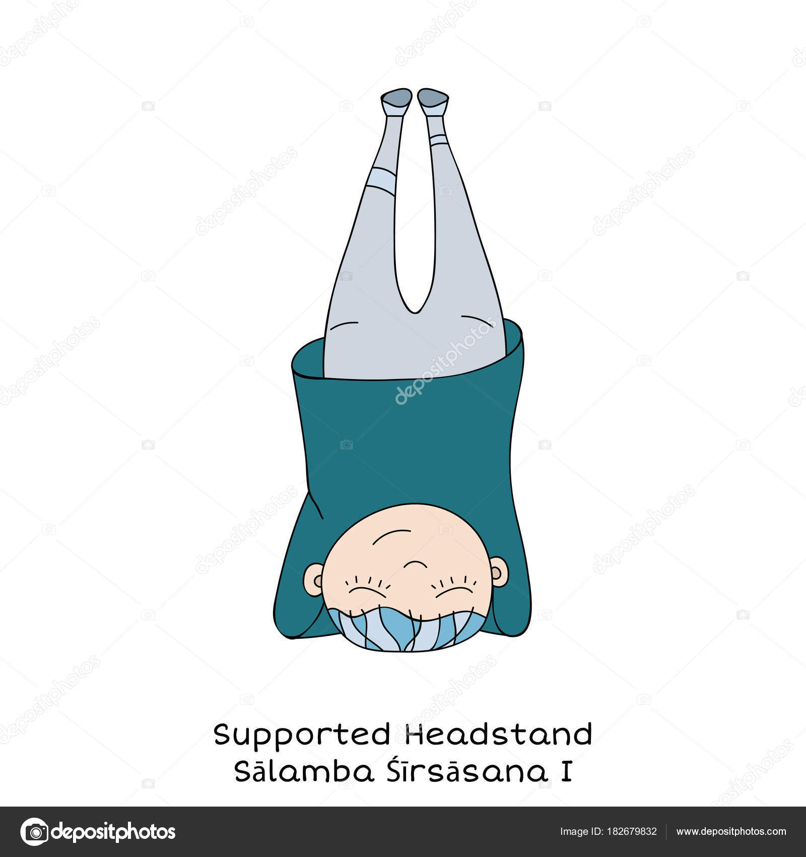 Headstand Cartoon Headstand Cartoon