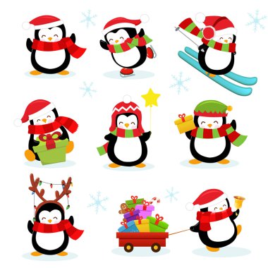 Kardan adam ve Noel Kutlamaları Ren geyiği ile Santa