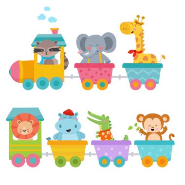 Trende sevimli hayvanlar