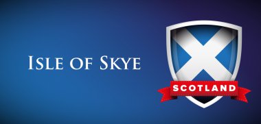 İskoçya bayrağı Isle of Skye ile kayıt