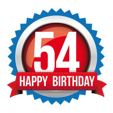 Elli dört yıl kutlu olsun rozet şerit