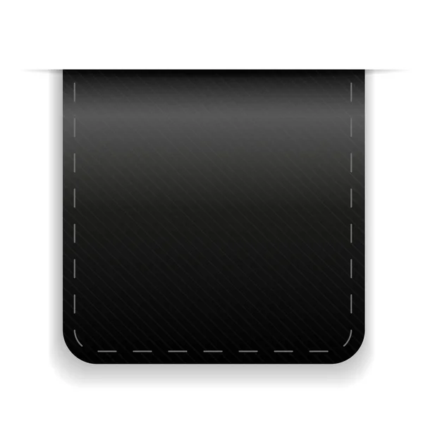 Vector de cinta vacío negro — Archivo Imágenes Vectoriales