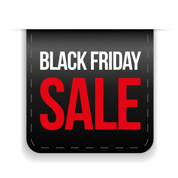 Ruban Black Friday Sale — Image vectorielle