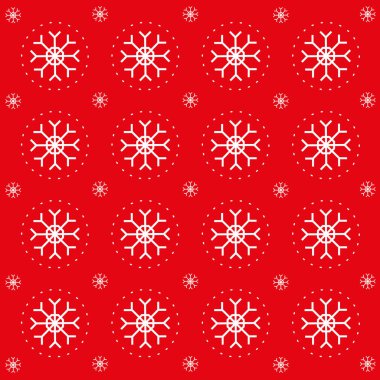 Noel desen kar taneleri vektör ile