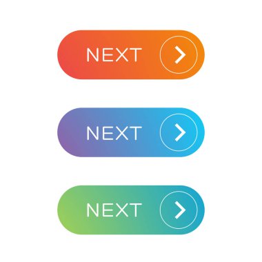 Sonraki Web düğme kümesi