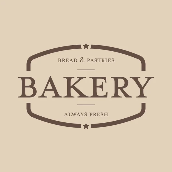 Bakery vintage stamp sign — Stock Vector